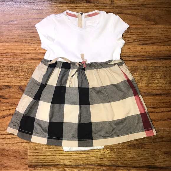 baby girl burberry skirt